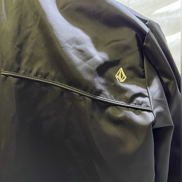 Volcom Black Bomber Jacket Men - Picture 9 of 14